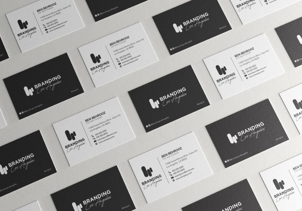 Business Card Design Services – Branding Los Angeles Business Card Design