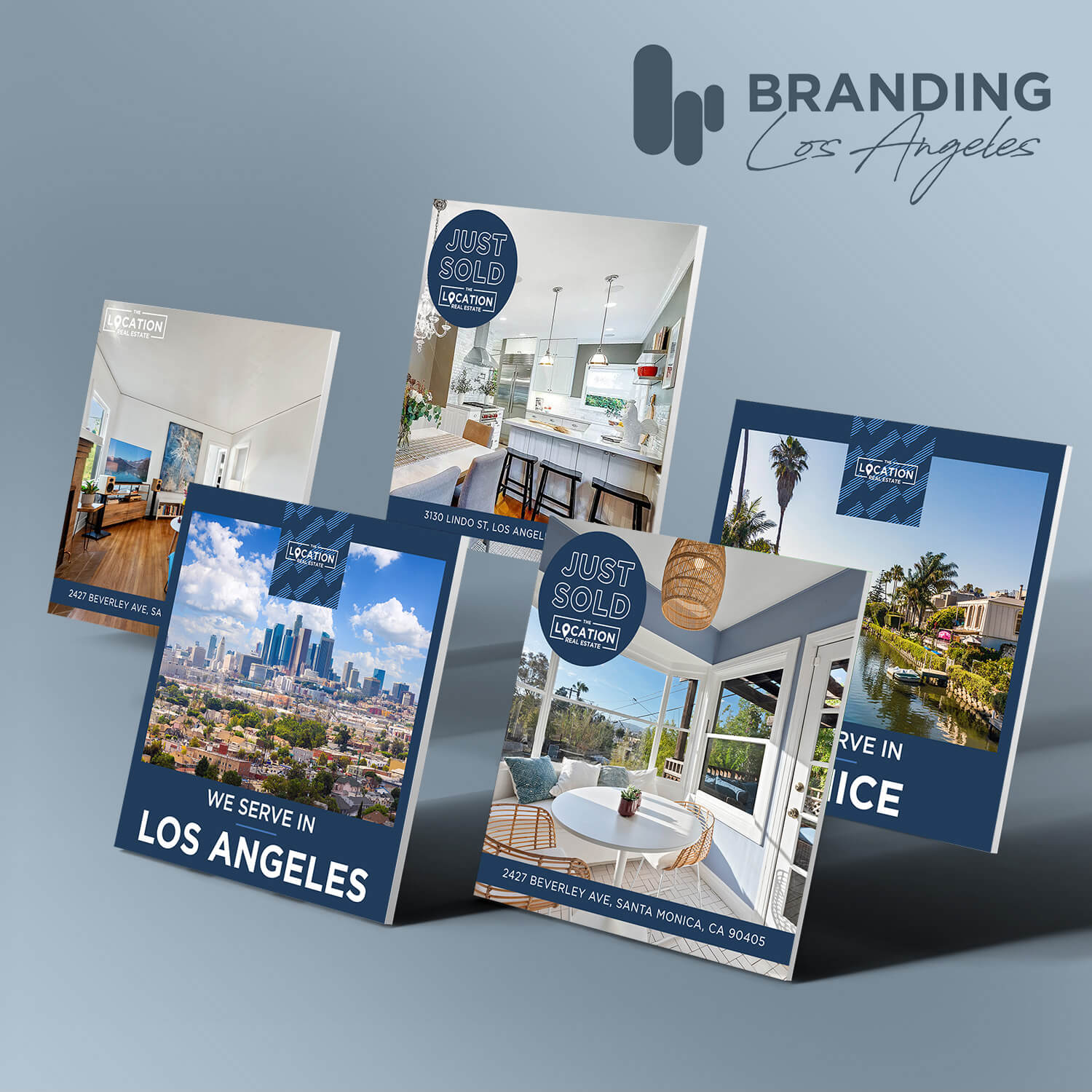 Branding Los Angeles - Real Estate Case Study - Graphic Design