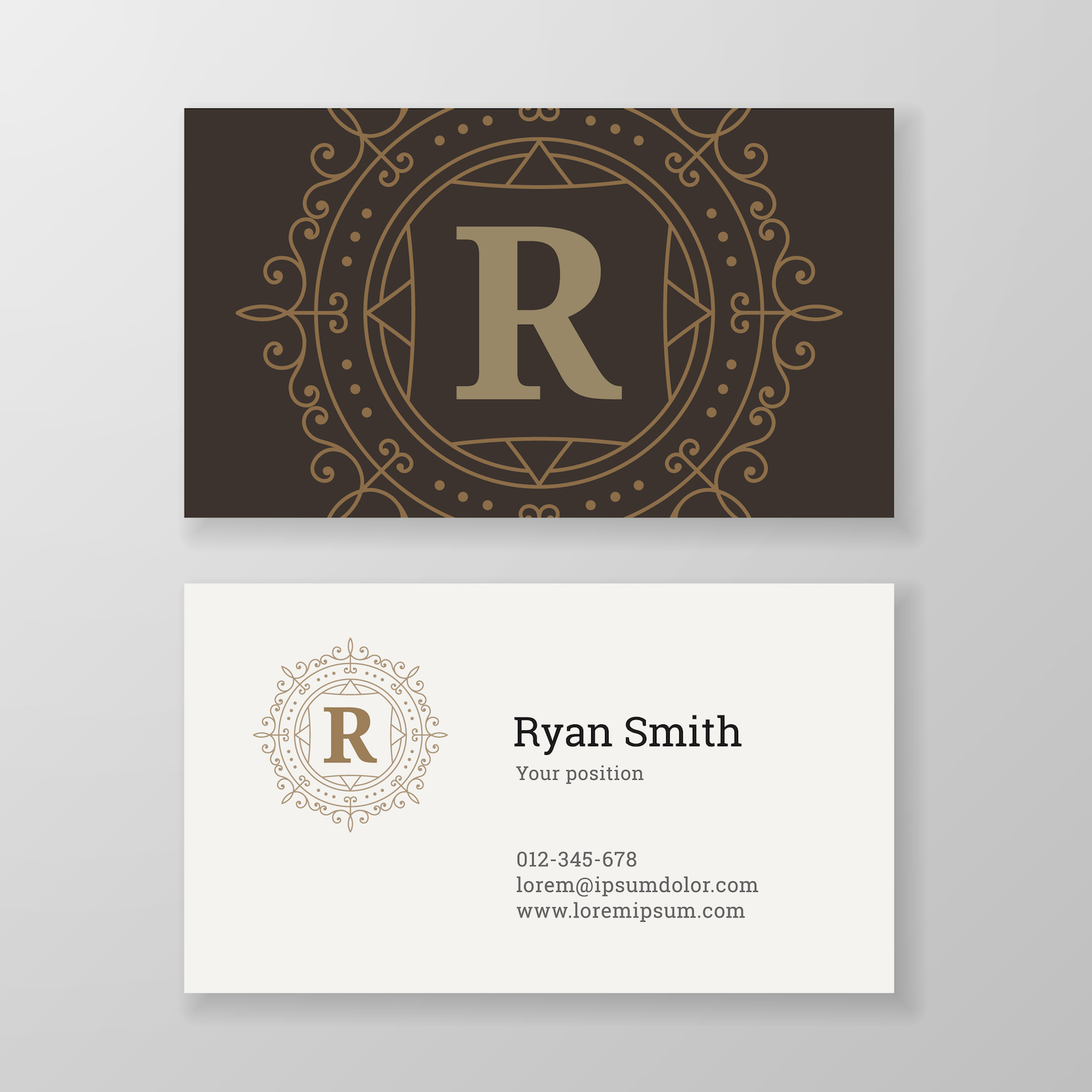 Real Estate Business Card Design Branding Los Angeles