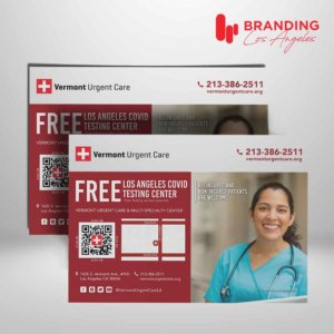 Vermont Urgent Care - postcards