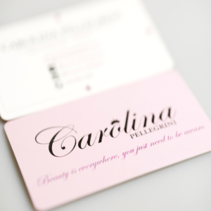 beauty influencer business cards