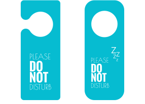 door hanger design