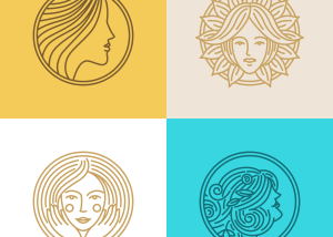 los angeles fashion logo design