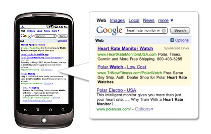 google mobile Search