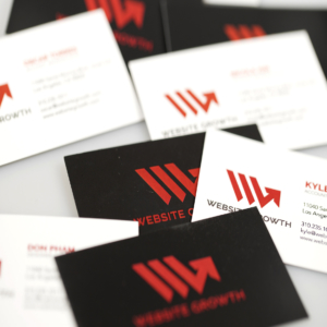 marketing agency business cards