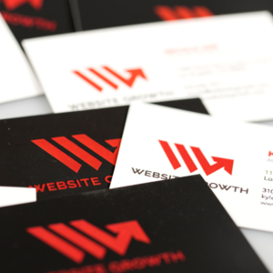 business card design Los Angeles